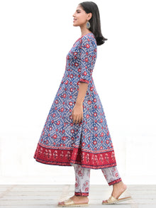 Nayab Samreena - Anakarli Kurta Pants & Dupatta - KS12A2575D
