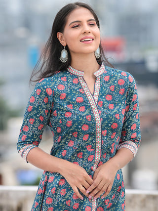 Nayab Miral - Anakarli Kurta Pants & Dupatta - KS15A2576D
