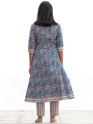 Nayab Miral - Anakarli Kurta Pants & Dupatta - KS15A2576D