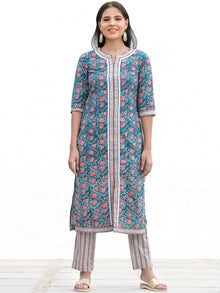 Nayab Noor - Set of Kurta Pants & Dupatta - KS78B2576D