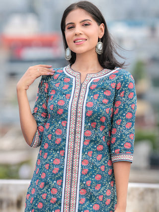 Nayab Noor - Set of Kurta Pants & Dupatta - KS78B2576D