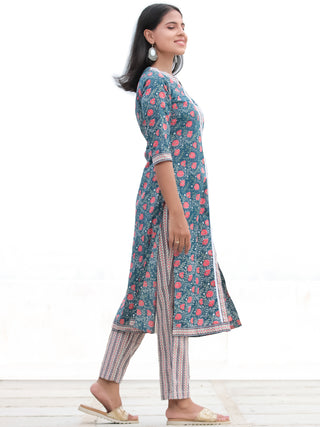 Nayab Noor - Set of Kurta Pants & Dupatta - KS78B2576D