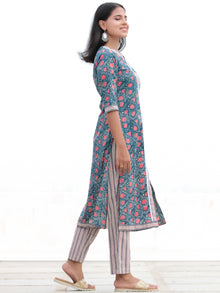 Nayab Noor - Set of Kurta Pants & Dupatta - KS78B2576D