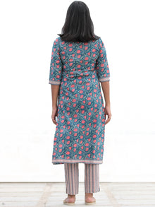 Nayab Noor - Set of Kurta Pants & Dupatta - KS78B2576D
