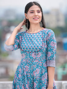 Nayab Amna - Anakarli Kurta Pants & Dupatta - KS16A2577D