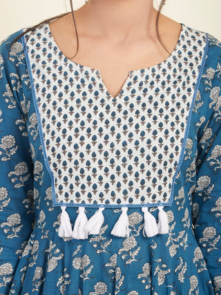 Fiza Komal Flared Long Dress