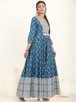Fiza Komal Flared Long Dress