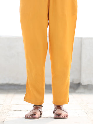 Tagai Vahida- Set of Ikat Kurta & Pants  - KS128A2430