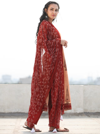 Bahaar Nada - Set of Kurta Pants & Dupatta - KS68CXXXD