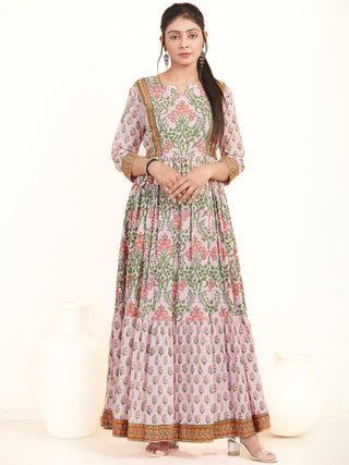 Fiza Madhosh Long Dress With Gathers