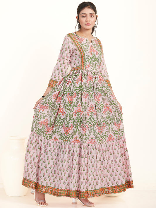 Fiza Madhosh Long Dress With Gathers