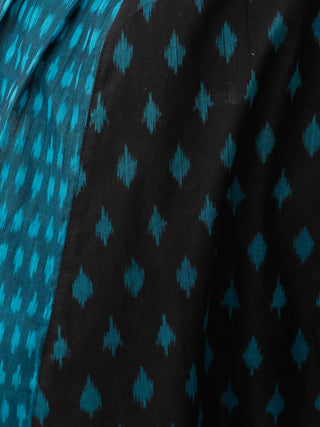 Style With Ikat - Handwoven Ikat Cotton Dress - D363F1856