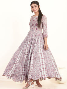 Fiza Megha Long Flared Dress