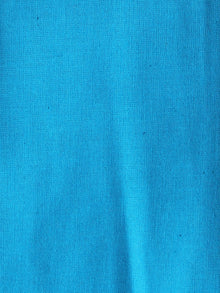 Red White Azure Blue Ikat Handwoven Cotton Suit Fabric Set of 3 - S1002016