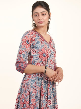 Fiza Roza Angrakha Long Dress