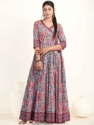 Fiza Roza Angrakha Long Dress