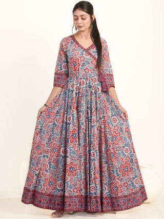 Fiza Roza Angrakha Long Dress