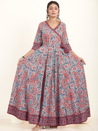 Fiza Roza Angrakha Long Dress