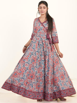 Fiza Roza Angrakha Long Dress