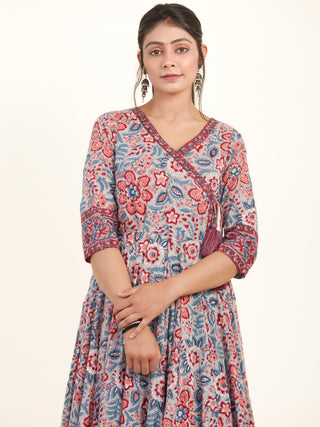Fiza Roza Angrakha Long Dress