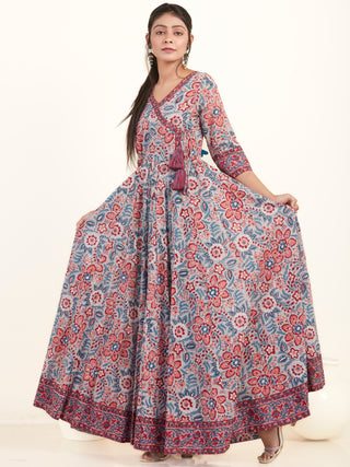 Fiza Roza Angrakha Long Dress