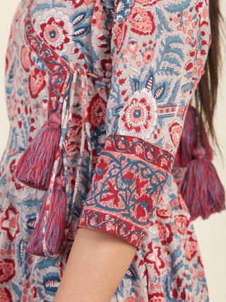 Fiza Roza Angrakha Long Dress