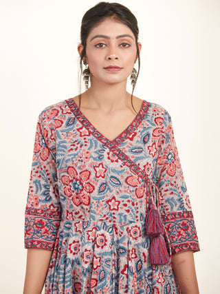 Fiza Roza Angrakha Long Dress