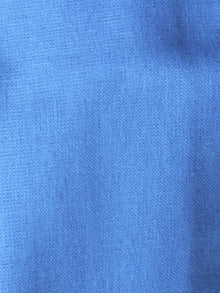 Asparagus Green Azure White Ikat Handwoven Cotton Suit Fabric Set of 3 - S1002028