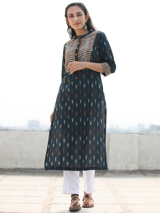 Tagai Sahat- Set of Ikat Kurta & Pants  - KS125A2416