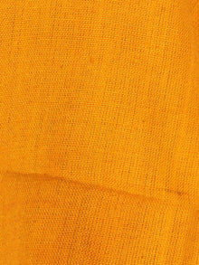 Black Yellow Blue White Ikat Handwoven Cotton Suit Fabric Set of 3 - S1002036