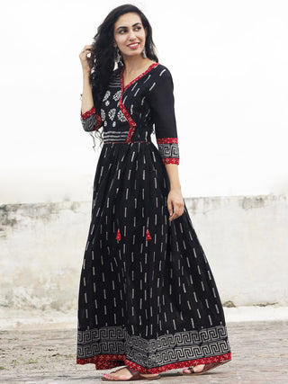 Buy Angrakha Cotton Dresses, Kurtis at InduBindu Buy Angrakha Cotton Dresses, Kurtis at InduBindu