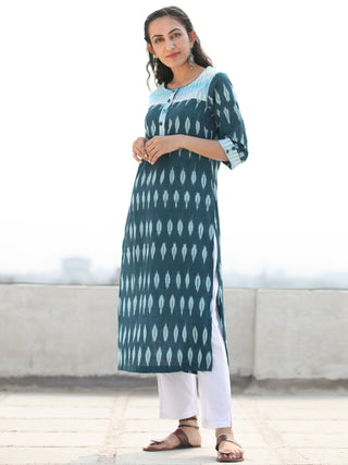 Tagai Samah- Set of Ikat Kurta & Pants  - KS126A2418