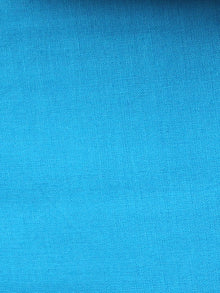 Asparagus Green Azure White Ikat Handwoven Cotton Suit Fabric Set of 3 - S1002040