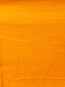 Indigo Yellow Brown White Ikat Handwoven Cotton Suit Fabric Set of 3 - S1002006