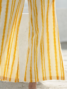 Midhat - Block Printed Coord Set Of Top & Palazzo  - SS02FCCC