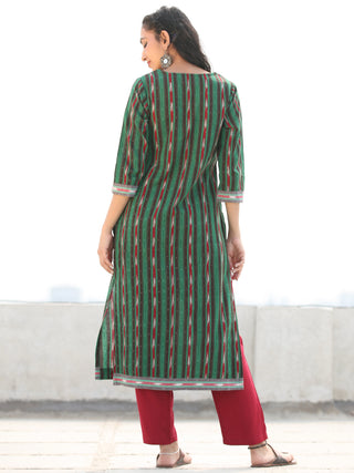 Tagai Rastifa- Set of Ikat Kurta & Pants  - KS121B930