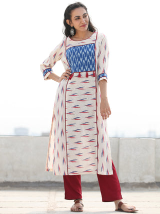 Tagai Ulfa- Set of Ikat Kurta & Pants  - KS127B2429