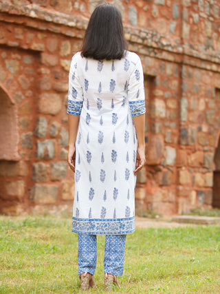 Nayab Amrin - Kurta Pants & Dupatta - KS14F2567D