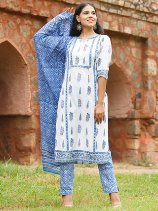 Nayab Amrin - Kurta Pants & Dupatta - KS14F2567D
