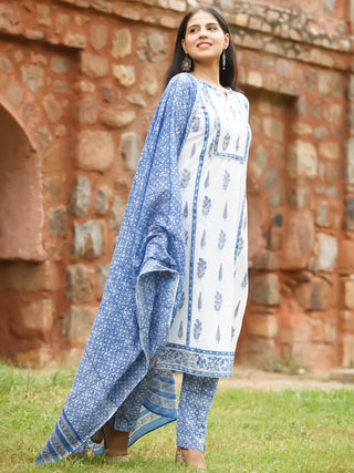 Nayab Amrin - Kurta Pants & Dupatta - KS14F2567D