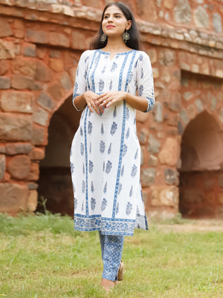 Nayab Amrin - Kurta Pants & Dupatta - KS14F2567D