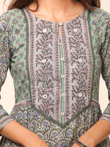 Harit Fiza Set Of Flared Kurta Pants Dupatta