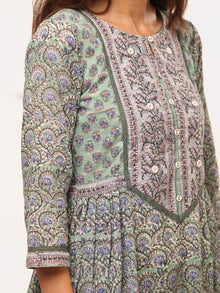 Harit Fiza Set Of Flared Kurta Pants Dupatta
