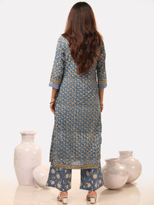 Megha Saima Set Of Kurta Pant Kota Dupatta