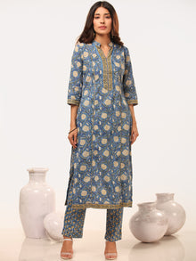 Megha Rutba Set Of Kurta Pant Kota Dupatta