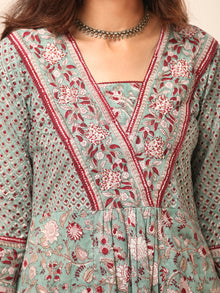 Fiza Utsav A Line Kurta