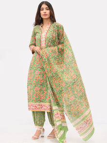 Harit Aisha Set Of Kurta Salwar Pants Dupatta