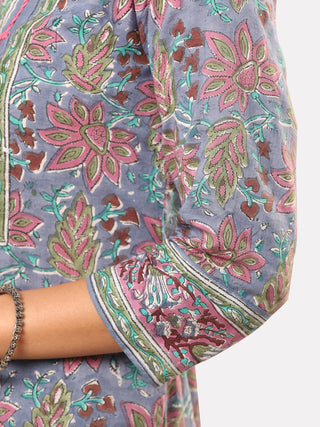 Megha Palak Set Of Kurta Pant Dupatta