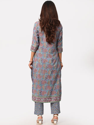 Megha Palak Set Of Kurta Pant Dupatta