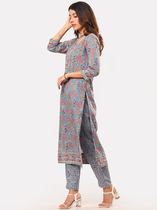 Megha Palak Set Of Kurta Pant Dupatta